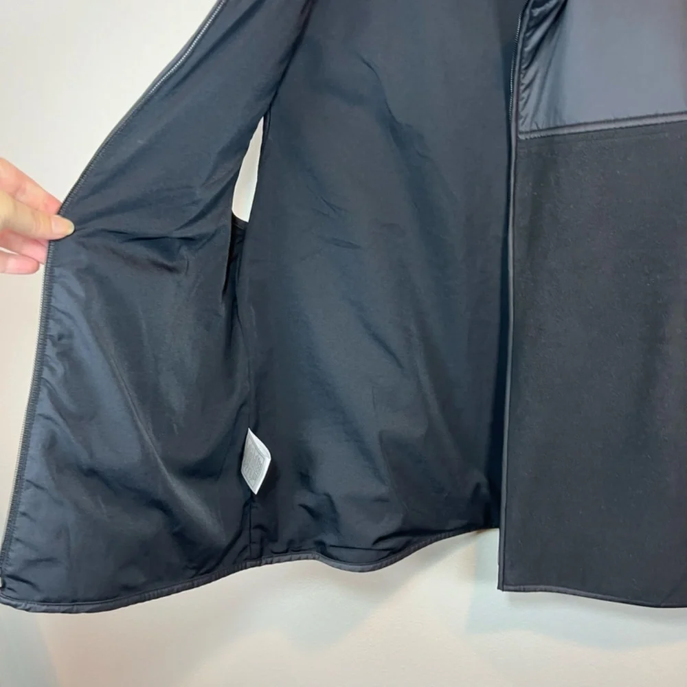 Nike Golf Therma-Fit Victory Full Zip Vest Black Performance Pocket Womens Large